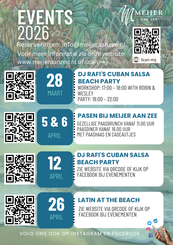 event kalender 2026 editie voorjaar